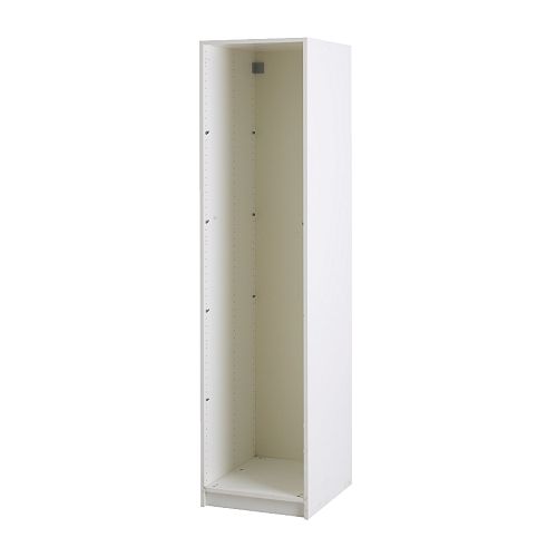 PAX Vaatekaapin runko IKEA Mitoitettu KOMPLEMENT-sisusteille.   Helppo viimeistellä omiin tarpeisiin sopivaksi. 