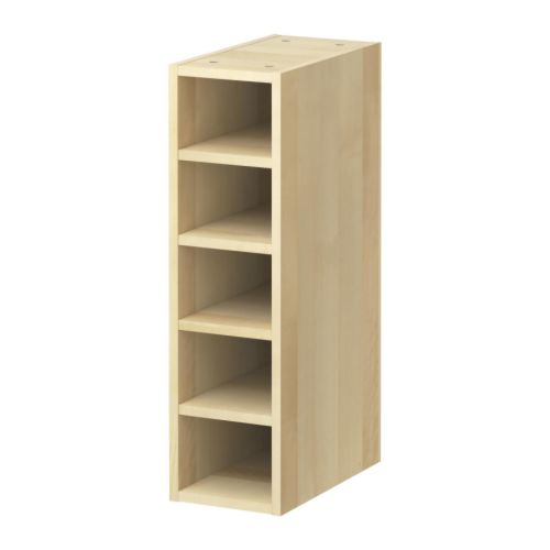 PERFEKT Hylly IKEA Irrotettavien hyllylevyjen ansiosta hyllyyn mahtuu myös korkeita tavaroita. 