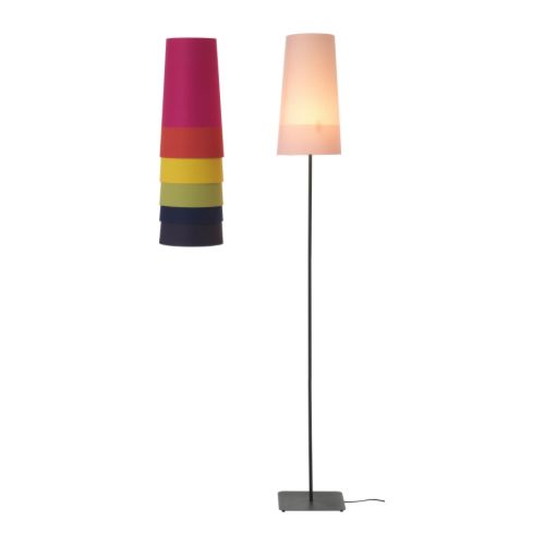 SKIMRA Varjostin IKEA Säädettävä malli, joka sopii sekä suuri- että pienikokoisella valonlähteellä varustettuihin jalka- ja kattovalaisimiin. 