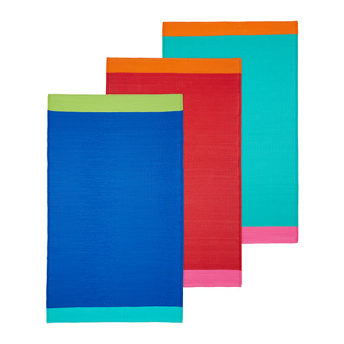 SPRINGKORN Matto, kudottu IKEA Sopii erinomaisesti ulkokäyttöön vedenkestävyytensä ja helppohoitoisuutensa ansiosta. 