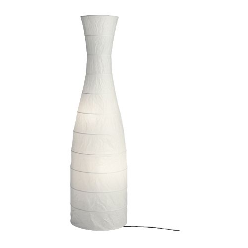 STORM Lattiavalaisin IKEA Paperivarjostin suodattaa valon kauniisti.