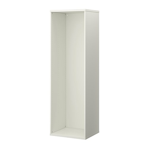 STUVA Runko IKEA Säädettävien jalkojen ansiosta tukeva myös epätasaisilla alustoilla.  Tarpeeksi syvä myös aikuisten vaateripustimille. 
