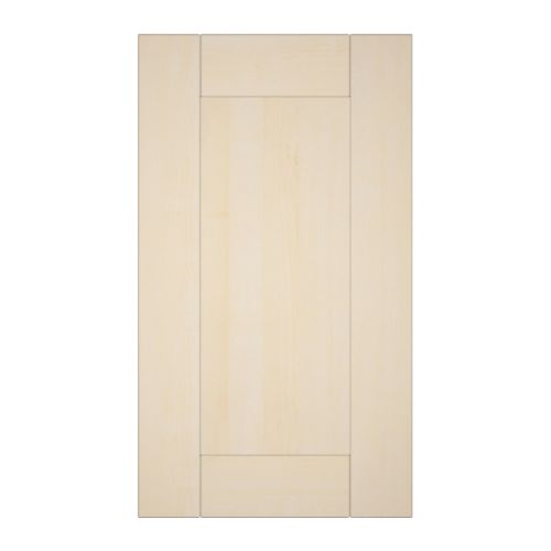 ÄDEL Porte élément mural d'angle IKEA Cadre en bouleau massif, un matériau naturel et solide.  Porte réversible. 
