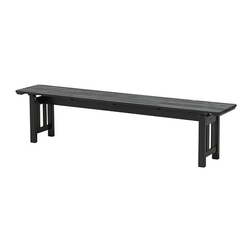 ÄNGSÖ Banc IKEA Vous pouvez protéger le banc contre l'usure en lui appliquant régulièrement de la lasure, par exemple une fois par an. 