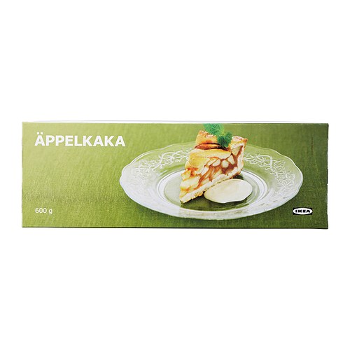 ÄPPELKAKA Gâteau aux pommes suéd surgelé IKEA Un gâteau aux pommes fraîches, parfumé à la cannelle. 