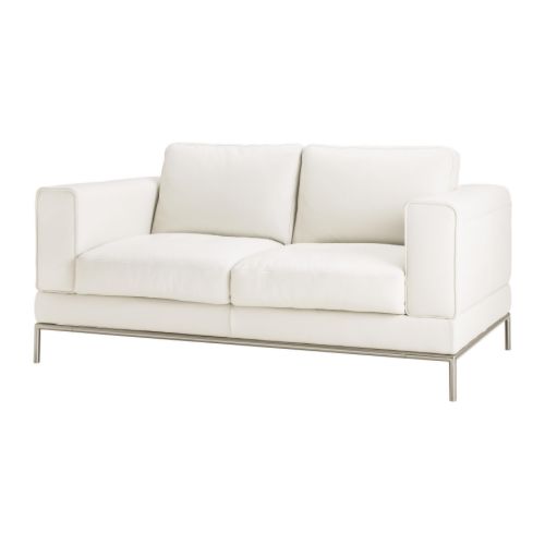 ARILD Canapé 2 places IKEA Assise et accoudoirs en cuir résistant et facile à entretenir. 