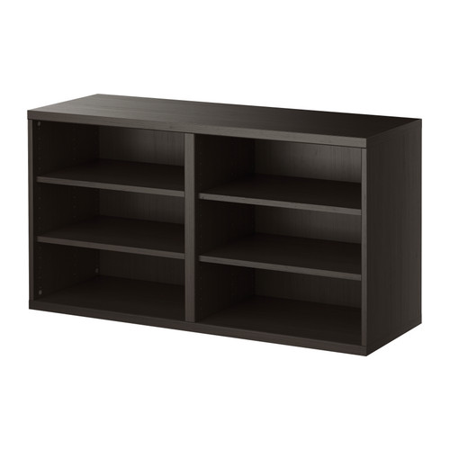 BESTÅ Étagère/surmeuble IKEA 4 tablettes réglables.  Pieds réglables pour une grande stabilité même sur supports irréguliers. 