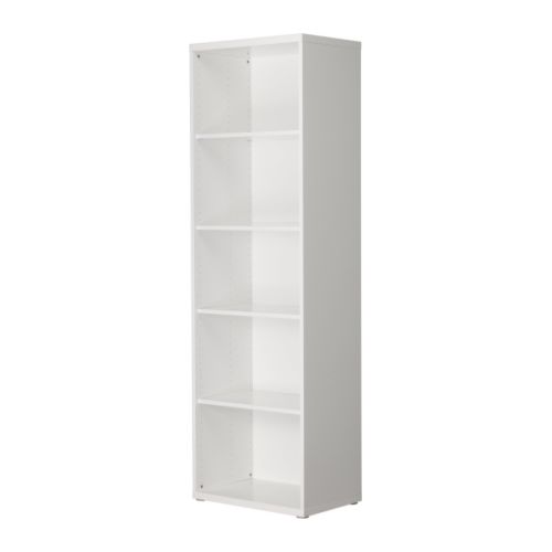 BESTÅ Étagère IKEA 4 tablettes réglables.  Pieds réglables pour une grande stabilité même sur supports irréguliers. 