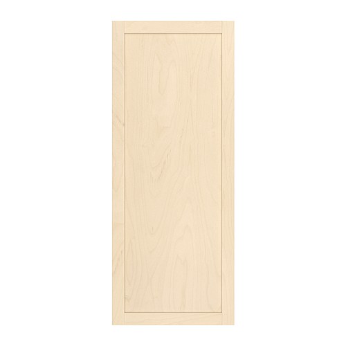 BILLY OLSBO Porte IKEA Pour ouvrir, il suffit de pousser (pas besoin de poignées).  Charnières réglables ; réglables verticalement et horizontalement. 