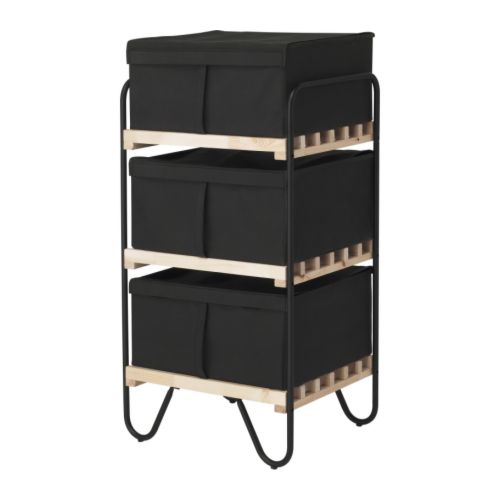 BODÖ Étagère avec 3 boîtes IKEA