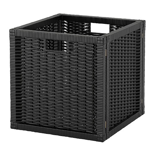 BRANÄS Panier IKEA Ce panier peut servir à ranger vos journaux, magazines, photos ou autres souvenirs. 