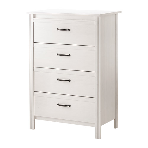 commode blanche ikea 4 tiroirs