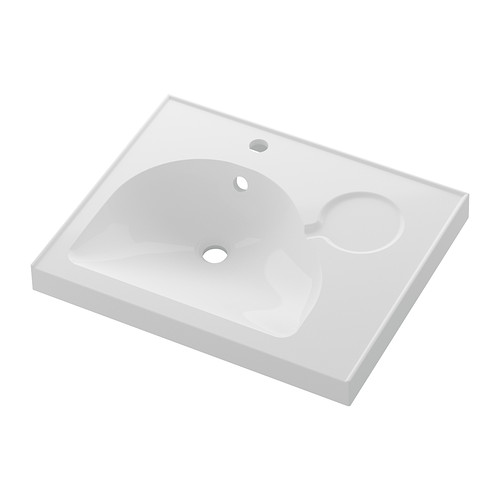 EDEBOVIKEN Lavabo IKEA Le siphon inclus est flexible et facile à connecter à l’évacuation, à la machine à laver et au sèche-linge. 