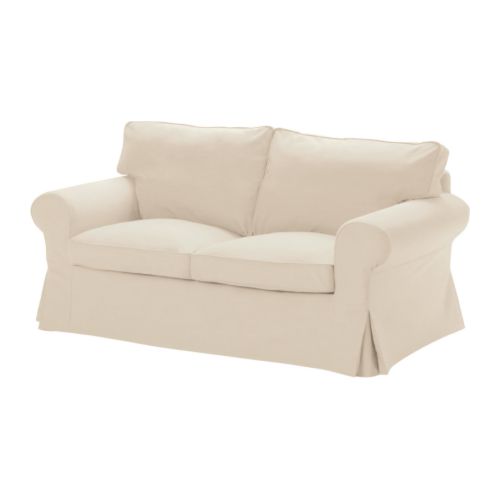 EKTORP Housse de canapé 2pla IKEA Facile à entretenir, la housse est amovible et se nettoie à sec. 