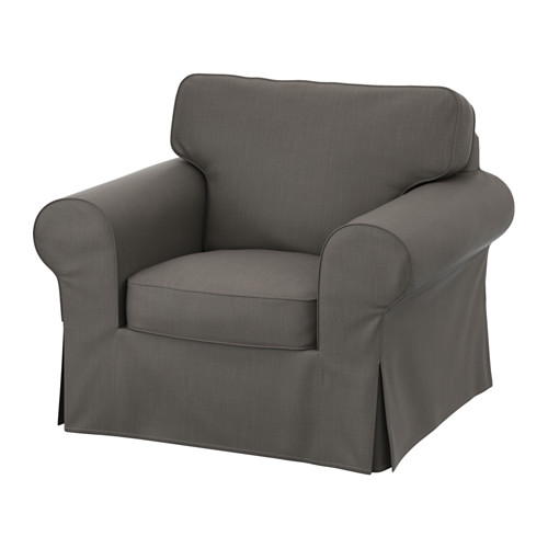 EKTORP Housse de fauteuil Nordvalla gris IKEA