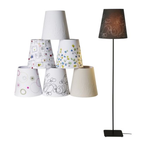 ERSERUD Abat-jour IKEA Accessoire de fixation réglable; convient aux pieds de lampe et aux fixations plafond, avec petite ou grande ampoule. 