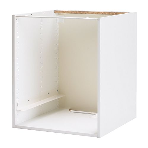 FAKTUM Élément table cuisson/four encastr IKEA Conçu pour recevoir un four encastrable.  Doté d'une conduite d'aération. 