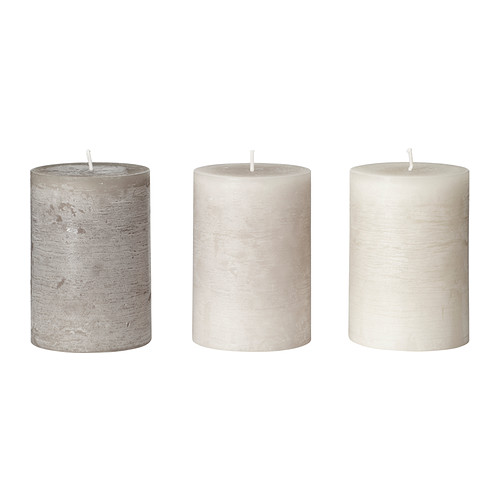 FÖRSÖKA Bougie bloc parf IKEA