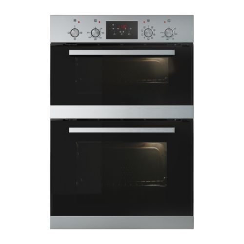 FRAMTID DOV8/2 Four double, air pulsé IKEA 2 fours séparés pour faciliter la cuisine de tous les jours. 