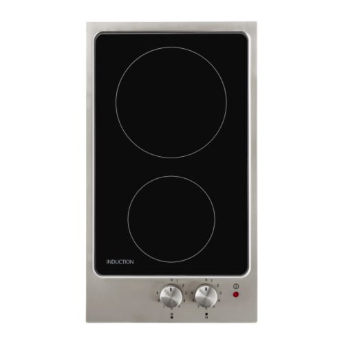 FRAMTID HIN2K Table de cuisson induction IKEA 2 zones à induction dans seulement 29 cm ; idéal pour les petites cuisines. 