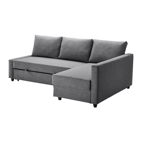 FRIHETEN Convertible d'angle IKEA La méridienne peut se placer à droite ou à gauche du canapé ; déplacez-la à votre convenance.