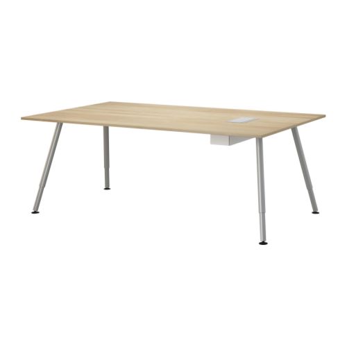 GALANT Table conférence IKEA Garantie 10 ans gratuite.   Détails des conditions disponibles en magasin ou sur internet. 