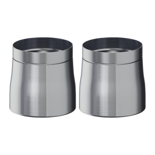 GÅSGRUND Boîte avec couvercle, lot de 2 IKEA