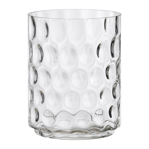GODKÄNNA Vase/lanterne IKEA Le vase/photophore en verre est soufflé à la bouche par un artisan qualifié. 