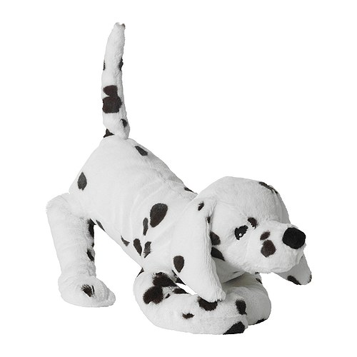 GOSIG VOVVEN Peluche, chien IKEA Toutes les peluches savent faire des câlins, consoler, jouer et écouter.   De plus, elles sont fiables et sûres. 