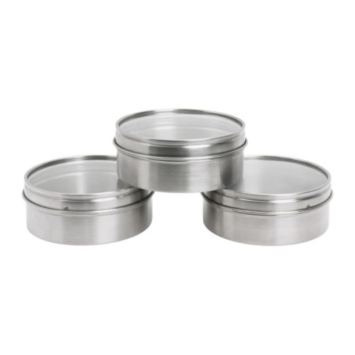 GRUNDTAL Pot IKEA Récipients avec dos magnétique; s'accrochent facilement aux surfaces métalliques. 