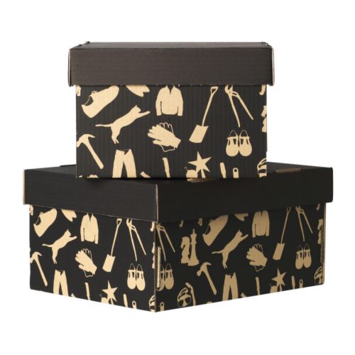 HÅBOL Boîte avec couvercle IKEA