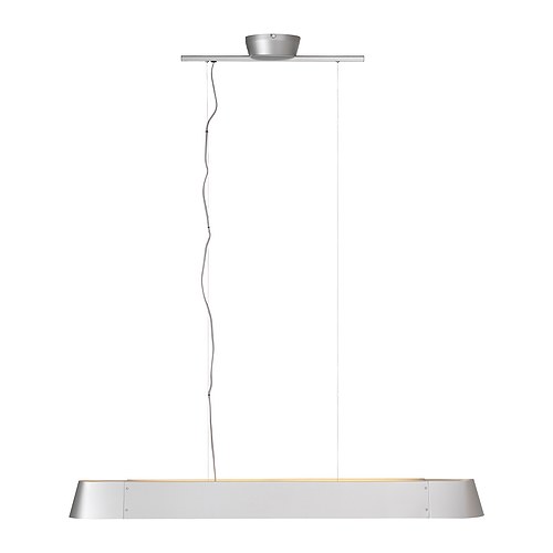 HUSVIK Suspension IKEA Offre une lumière dirigée ; parfait pour éclairer les tables à manger ou les plateaux de bar. 