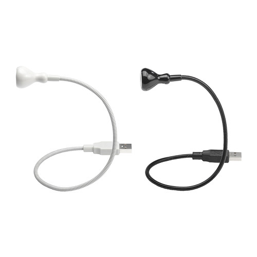 JANSJÖ Lampe USB à LED IKEA Bras réglable pour une lumière directionnelle. 