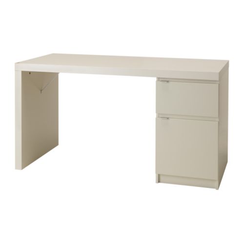 JONAS Bureau IKEA Poignées incluses.   Peuvent être placées à gauche ou à droite en fonction de vos besoins. 