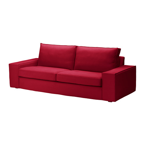 KIVIK Housse de canapé 3pla IKEA Facile à entretenir, la housse est amovible et lavable en machine. 