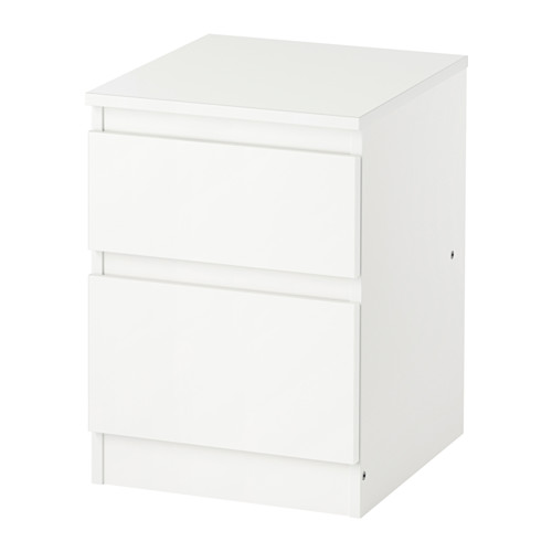 commode 2 tiroirs ikea