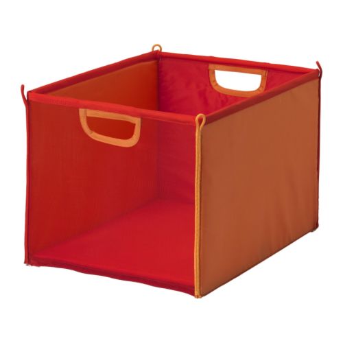 KUSINER Rangement tissu IKEA Pliable.   Permet de garder la chambre bien rangée lorsque l'enfant ne joue pas avec. 