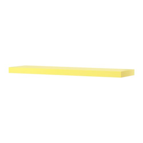 etagere murale jaune ikea