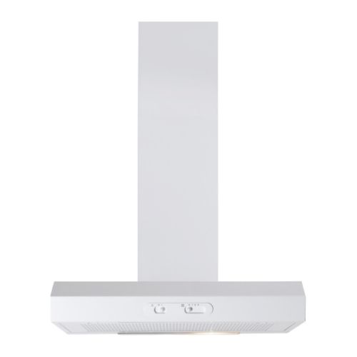 LAGAN BF275 Hotte aspirante avec tuyau décor IKEA 1 filtre à graisse inclus, absorbe efficacement les odeurs de cuisine. 