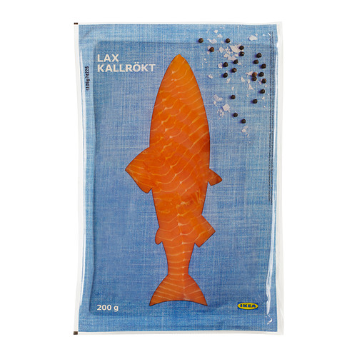 LAX KALLRÖKT Saumon fumé, surgelé IKEA Le fumage préserve les arômes et conserve les aliments. 