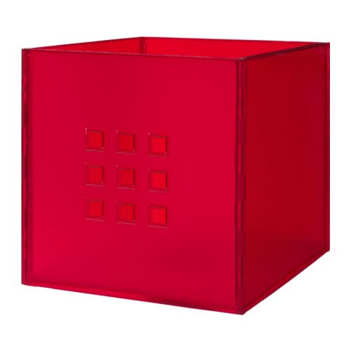 LEKMAN Boîte IKEA Cette boîte peut servir à tout ranger, des journaux aux magazines en passant par les vêtements. 