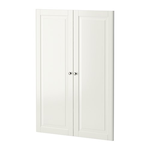 LIATORP Porte IKEA Charnières réglables ; réglables verticalement et horizontalement. 
