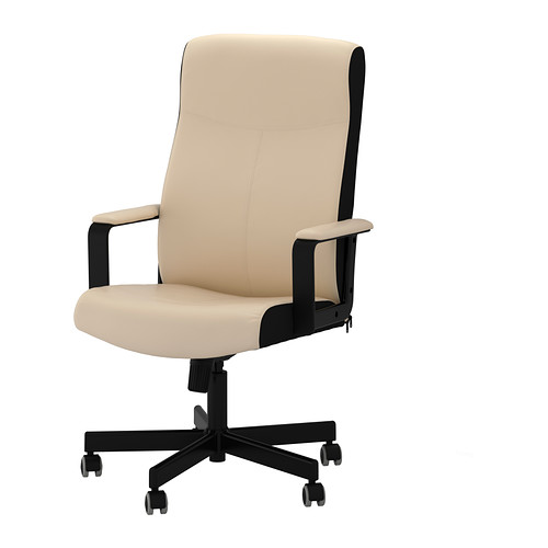 MALKOLM Chaise pivotante IKEA Hauteur facilement réglable pour une position de travail confortable. 