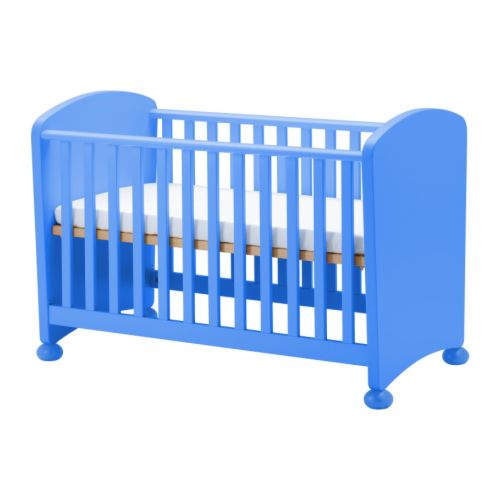 MAMMUT Lit bébé, bleu
			                        &nbsp;Longueur: 131 cm Largeur: 74 cm Hauteur: 90 cm Larg. couchage: 60 cm Long. couchage: 120 cm  