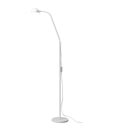 MIL Lampadaire IKEA Faisceau lumineux dirigé ; parfait pour la lecture.  Bras réglable et tête orientable pour une lumière directionnelle. 