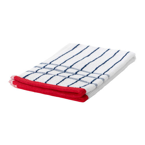 MYRVIKEN Essuie-main IKEA Serviette éponge souple très épaisse.   Haute capacité d'absorption (poids 600g/m2).   . 