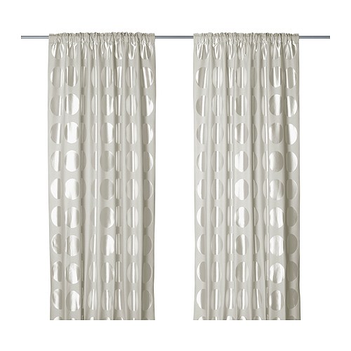 NINNI RUND Rideaux, 1 paire IKEA