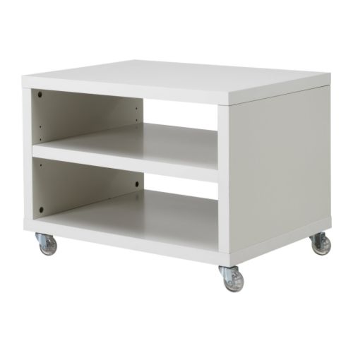 ODDA Table de chevet IKEA Facile à déplacer grâce aux roulettes incluses. 