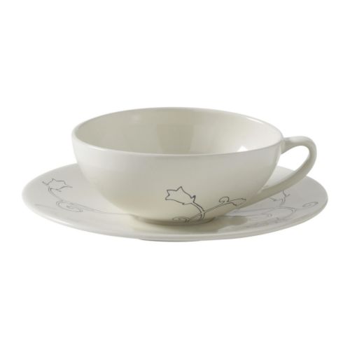 ÖDMJUK Tasse à thé avec soucoupe IKEA