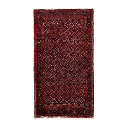 PERSISK BELUTCH Tapis, poils ras IKEA Tapis noués main par des artisans qualifiés : motifs et tailles différentes. 